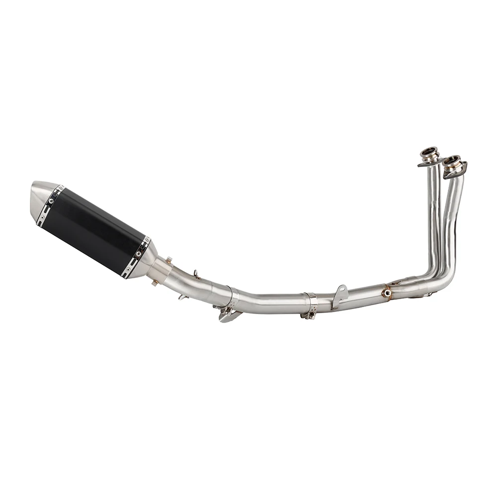 Para Honda Transalp 750 2023-2024 Hornet 750 CB/750 CB 750/XL750 Silenciador de Escape Slip-on para Motocicleta com Tubo