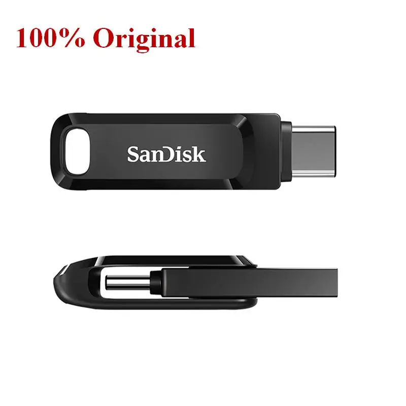 Sandisk Type C USB 3.1 High speed Flash Drive 128GB 64GB 32GB phone Memory Disk Pen Drive 256GB 512GB For Smar computer Pupil