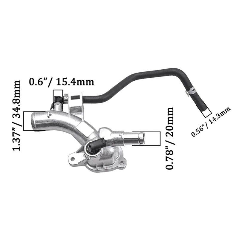 AU05 -engine coolant termostat bydlení pro Opel astra J adam corsa D meriva pokud by A14XEL ER 25192985 1338022 55562048 1338487