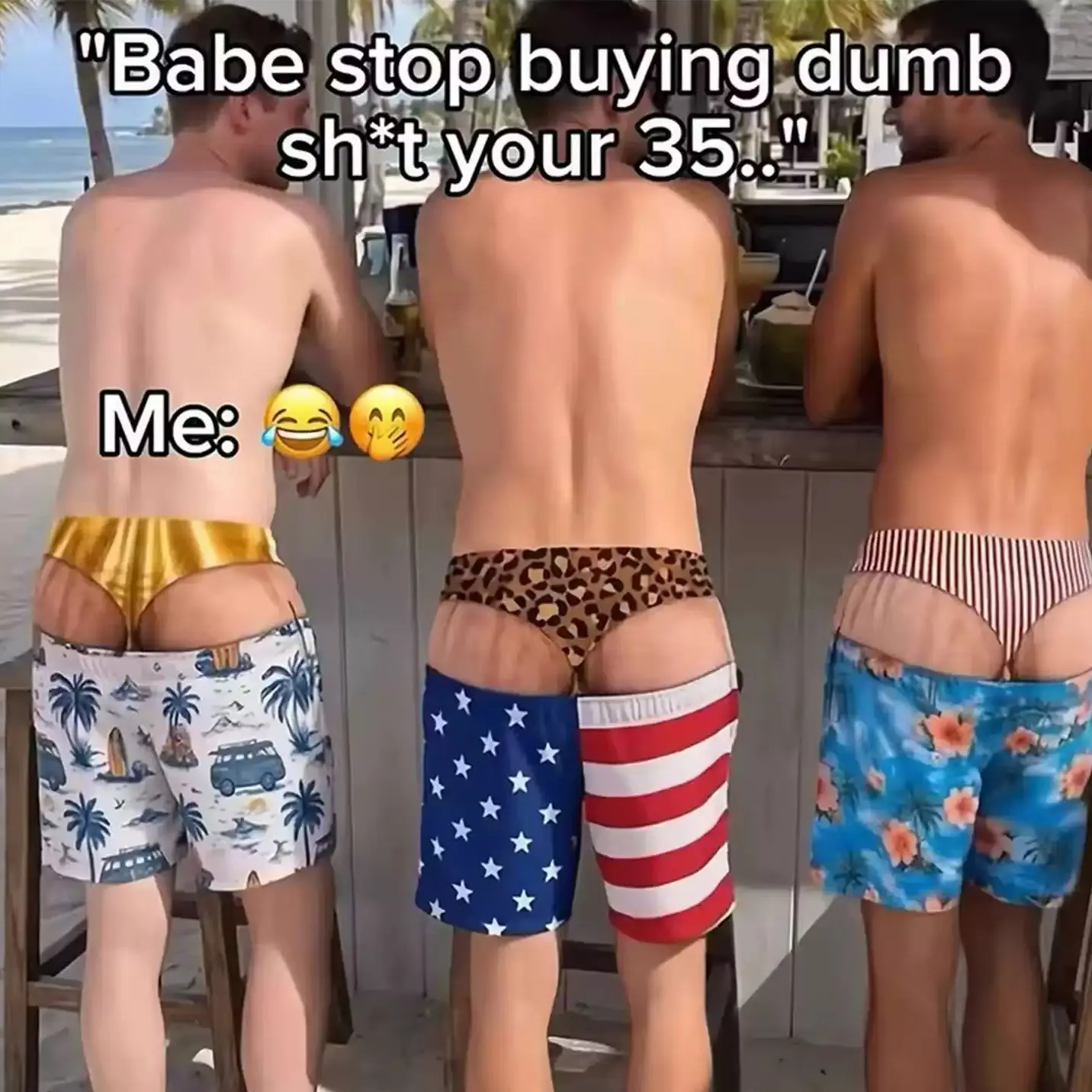 Nouveauté : Short de bain humoristique pour homme avec imprimé jambes poilues, séchage rapide, grande taille, idéal pour les fêtes estivales à la plage