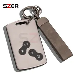 TPU Car Key Case Cover Shell For Renault Megane 2 3 Clio Scenic Duster Kaptur Captur Logan Laguna Zoe Koleos Danilo Nema Fluence