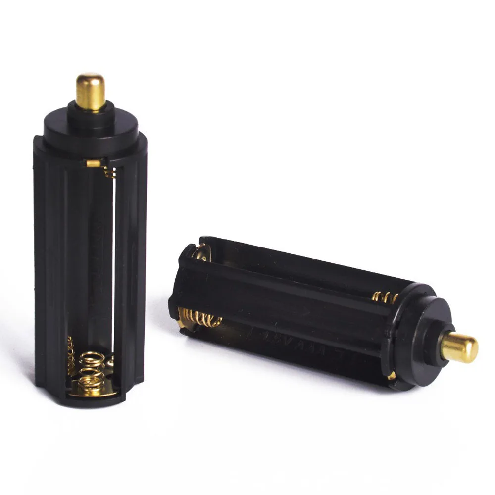 Hoge Kwaliteit 3 * Aaa Droge Batterij Rack Armatuur Draagbare Batterij Houder Case Plastic Opbergdoos Led Zaklamp Accu Box