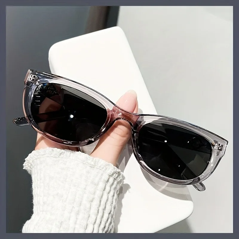 Retro Damen-Sonnenbrille im Cat-Eye-Stil, Modische Reise-Sonnenbrille für Frauen, Lässige Outdoor-Brille