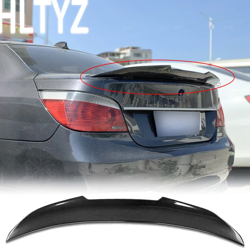 

trunk lid PSM style 100% carbon fiber spoiler aerodynamic body kit for B MW 5 Series E60 520li 525l 536 820li 2005-2010