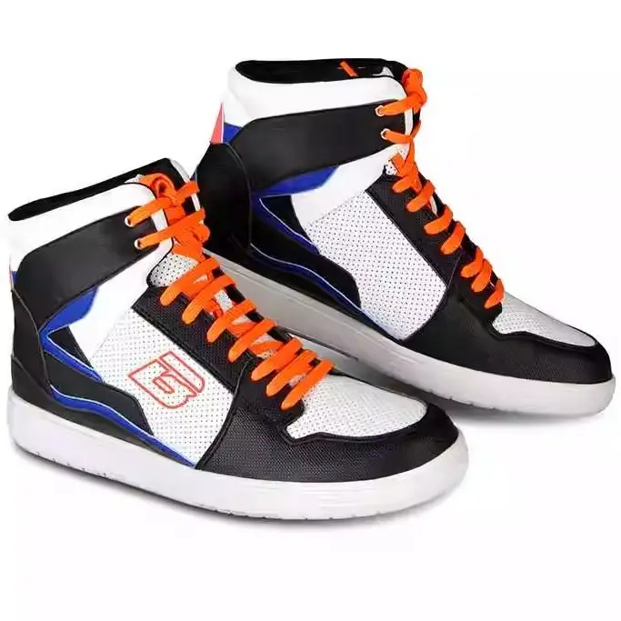 BENKIA HDF-SH204 Motorcycle Cycling Boots Men's Motorcycle Racing Drop Resistant Breathable Casual Shoes