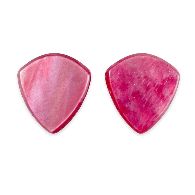 Image 7: 5 plectres de guitare acoustique et électrique en celluloïd, accessoires pour la pratique de la basse et de la guitare électrique