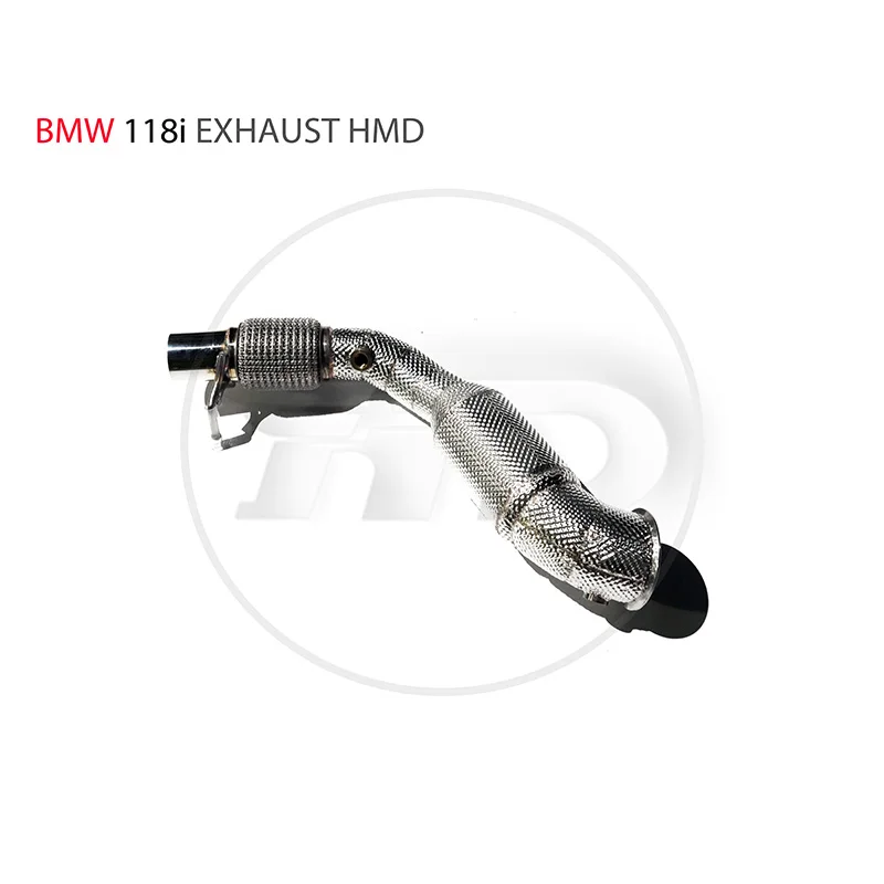 HMD Exhaust Downpipe for BMW 1 Series 118i X5 X6 B58 4 Serie 428i N20 with Heat Insulation