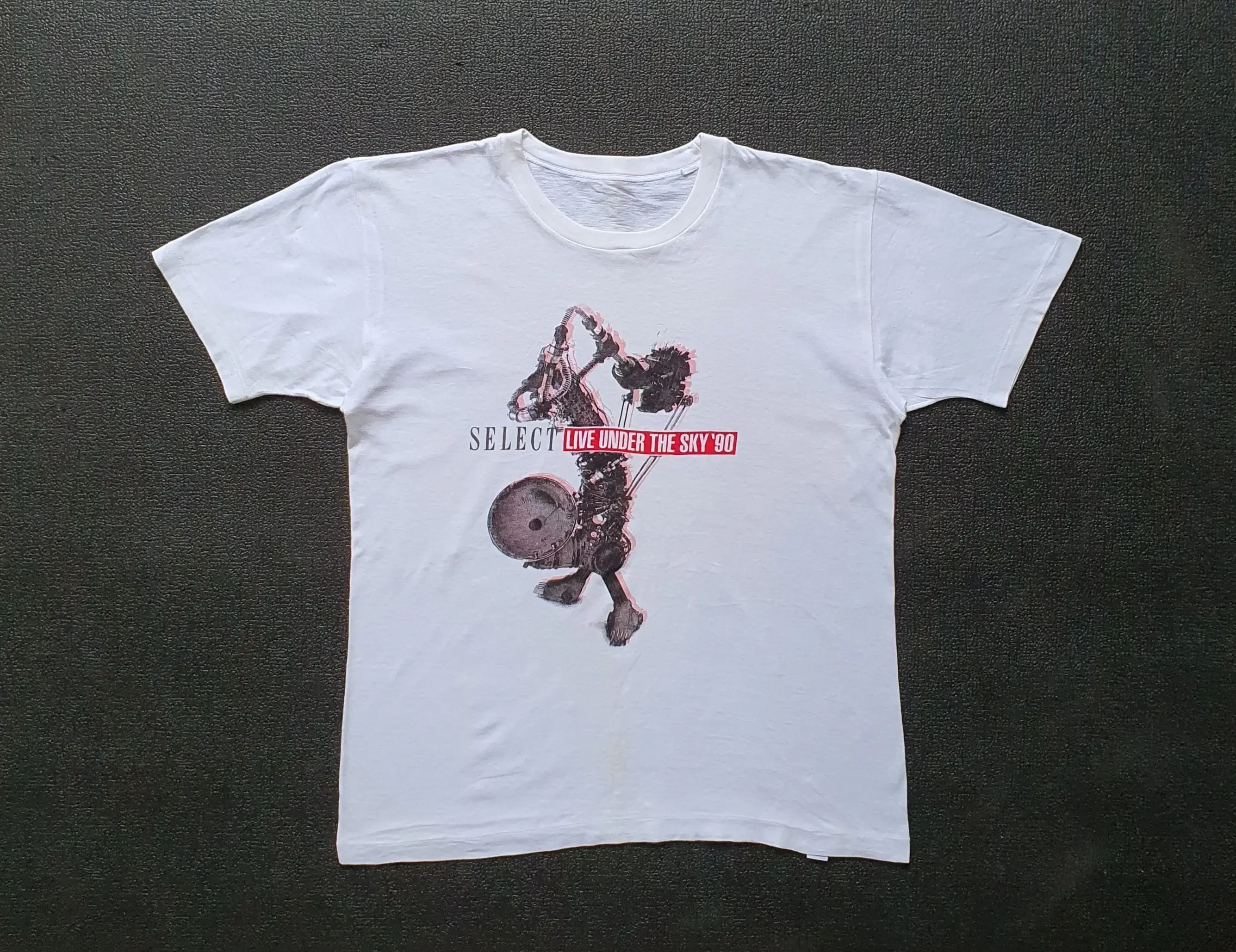 Vintage 1990 Select Live The Under sky Concert T shirt S M 90s Al Jarreau David Sanborn Motown R B Jazz Soul Funk