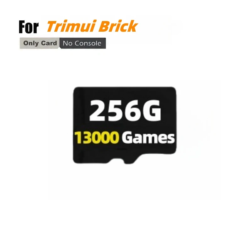 TRIMUI BRICK TF Card Memory Card Handheld Game Console Pre-install Plug&Play Retro Game Card Handheld Game Memory Card TF Card