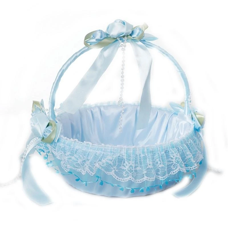 R1WE Flower Girl Basket Basket Flower Basket