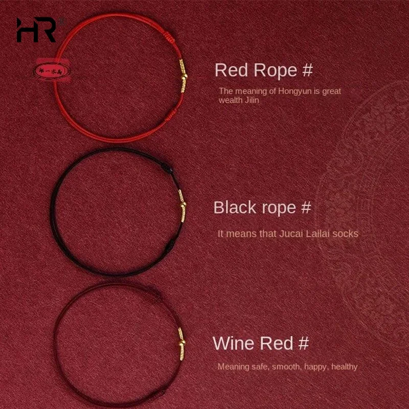 Fashion Fashion Handmade Bracelet Red Rope Lucky Bangle Women Men Lovers' Best Friends Lucky Bracelet Anklet Size Adjust - Aliexpress Deal