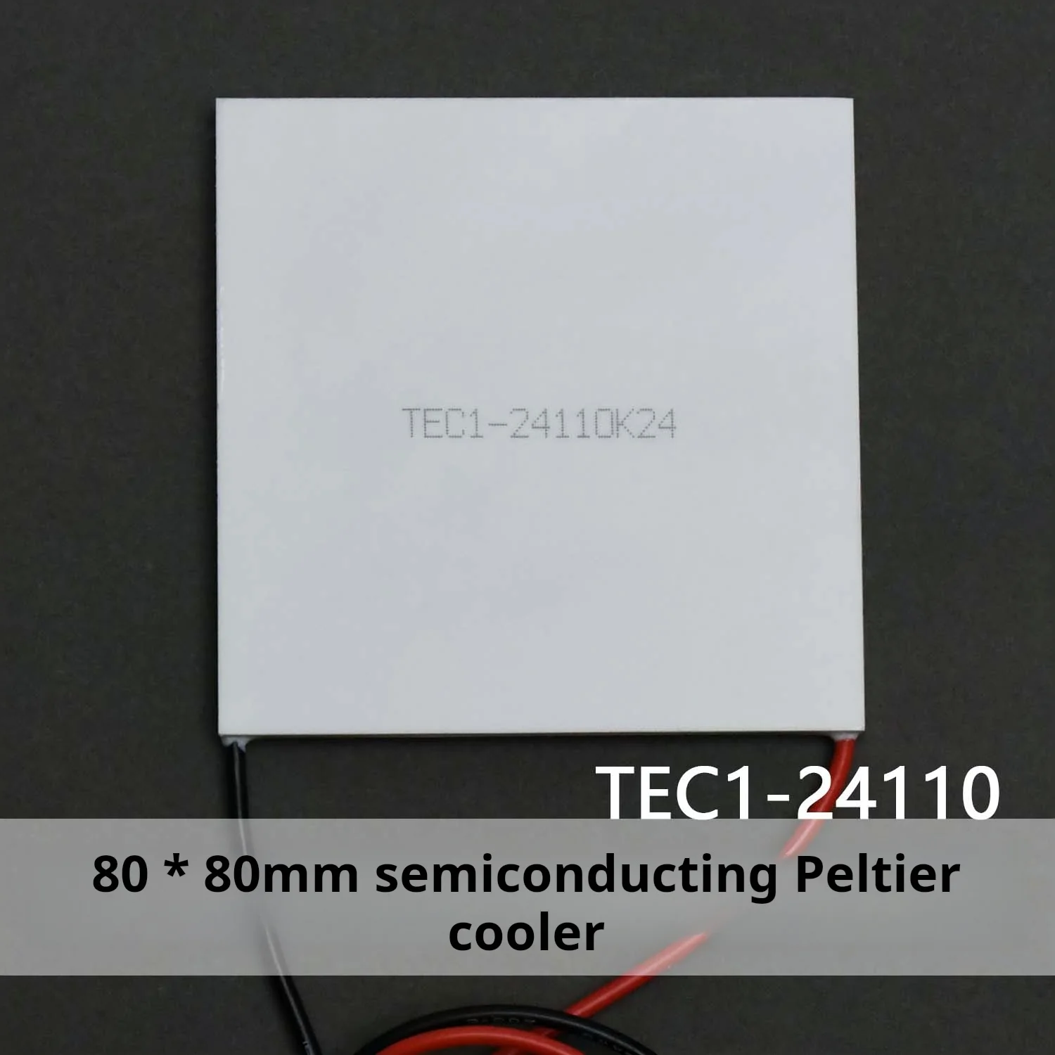 Tec1-24110 semiconducting Peltier cooler industrial high-end high-temperature difference refrigeration platform 80*80mm