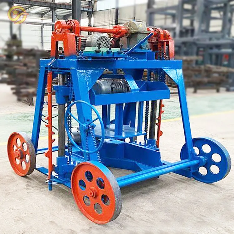 Easy Cement sand brick forming maker machinery Hollow brick block making machine for sale in Kenya Malawi image 4