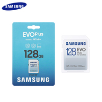 New Samsung EVO PLUS SD Card 32GB 64GB 128GB  256GB C10 U3 V30 High Speed Up to130MB/s micro sd card digital camera memory card