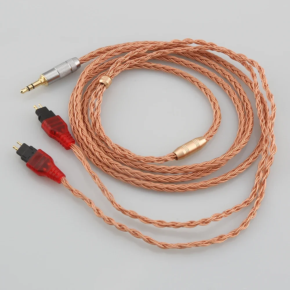 HiFi 16-rdzeniowy 99% 7N OCC kabel słuchawkowy do Sennheiser HD580 HD600 HD650 HDxxx HD660S HD58x HD6xx