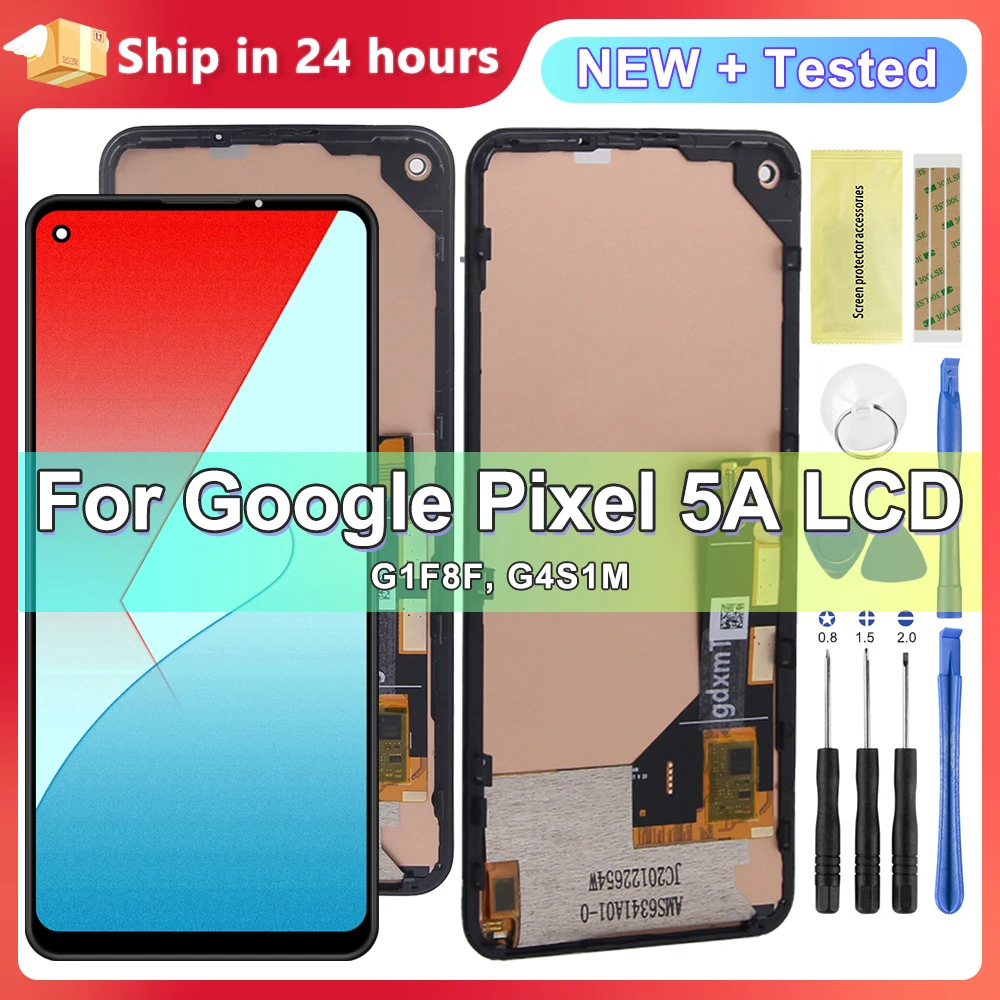 

Incell For Google Pixel 5A LCD Display Touch Screen Sensor Digitizer Assembly For Pixel5a Screen Replacement Parts