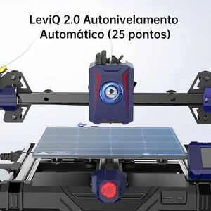 3D Printer Anycubic Kobra 2 NEO FDM with maximum print speed of 250 mm/s Construction size 9.8x8.7x8.7 in./250x220x220 mm 25 -point leveling (Brazil Buy Printer Win 1kg Filament) 10 Main Sales Printer Kit 3D - №7