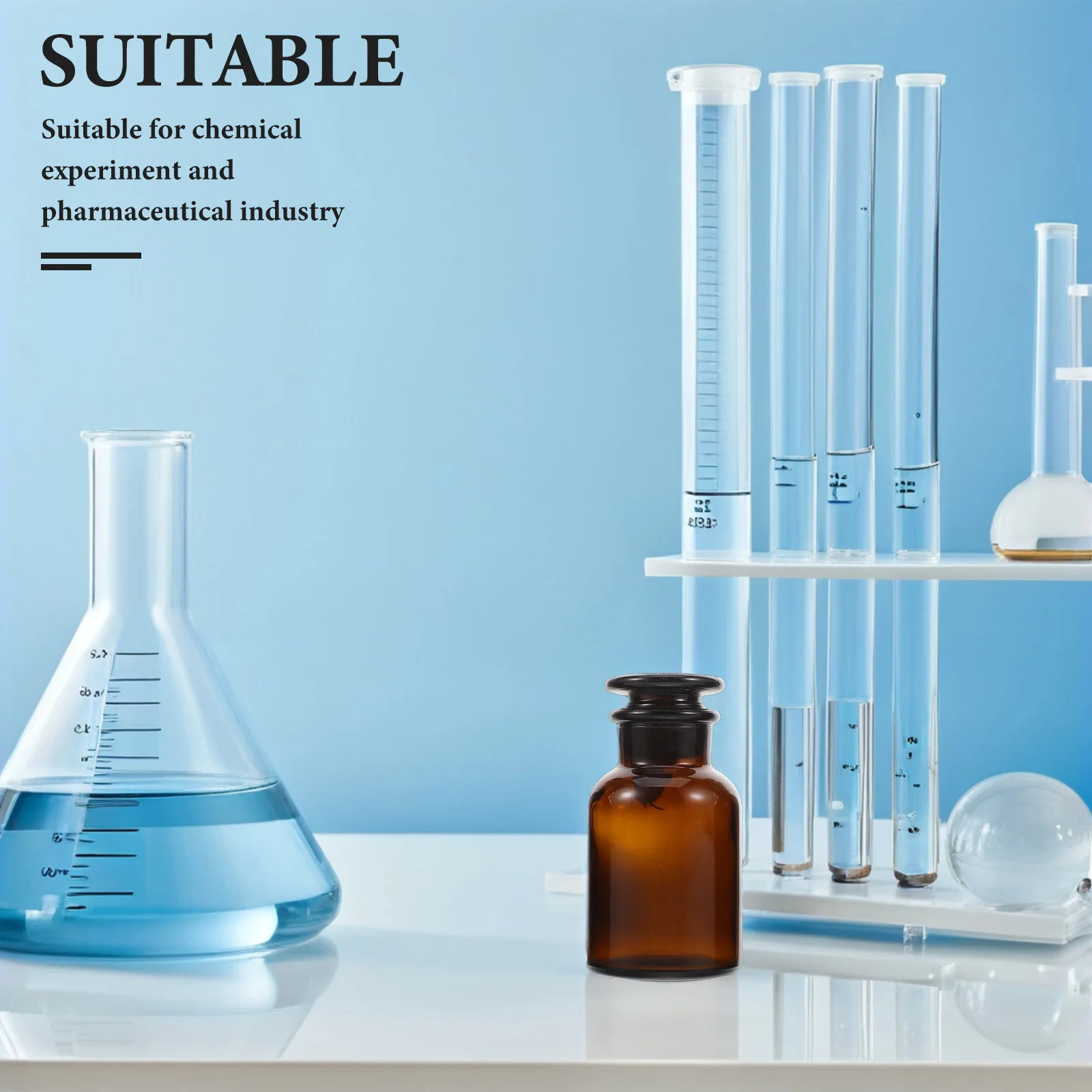 

3 Pcs Eyedrop Bottle Empty Dropper Bottles Glass Storage with Pipette Stopper for