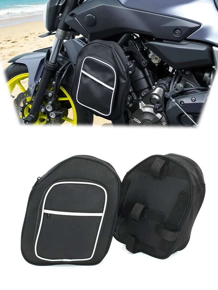 Motorcycle Travel Bags Side Luggage Saddlebags Waterproof Frame Crash Bar Bags Universal For KTM Yamaha Honda Suzuki Kawasaki