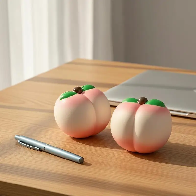 Squeezable Slow-Rising Peach Fruit Toy description 6
