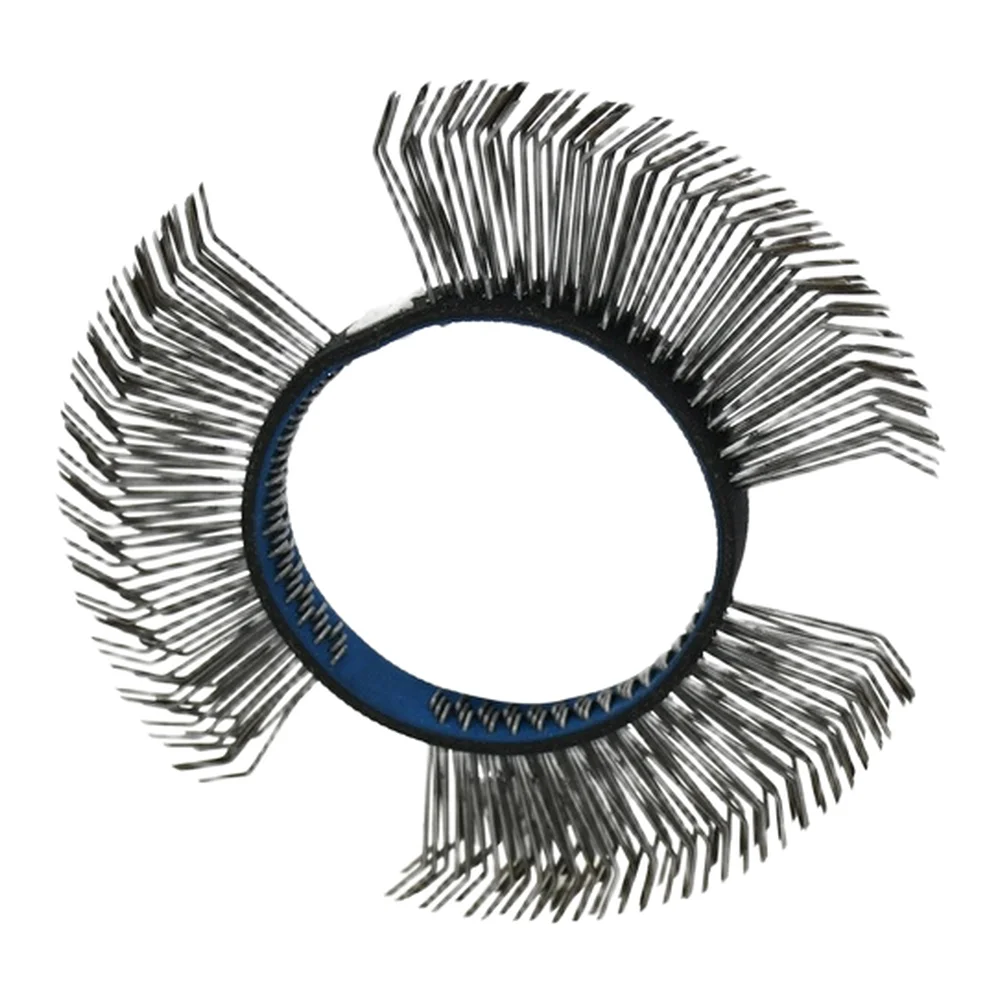 /11mm /Steel /Wire Brush Wheel For Pneumatic Electric Grinder Rust Removal For For Surface Cleaning Tool