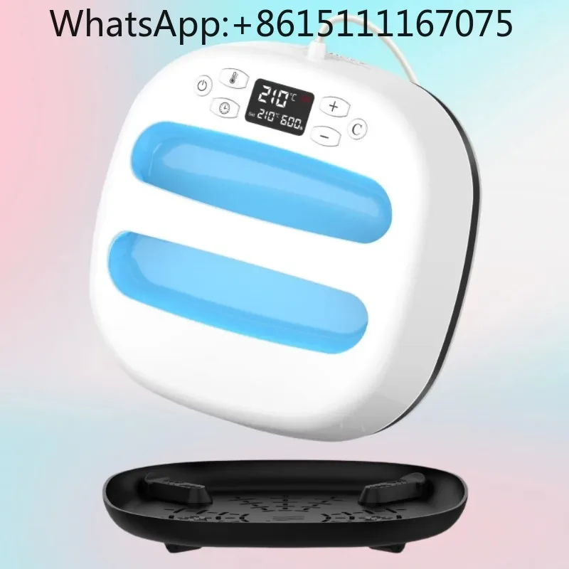 Mini Portable Heat Press Machine for T-shirt Shoes Hats Transfer Printing, In Stock