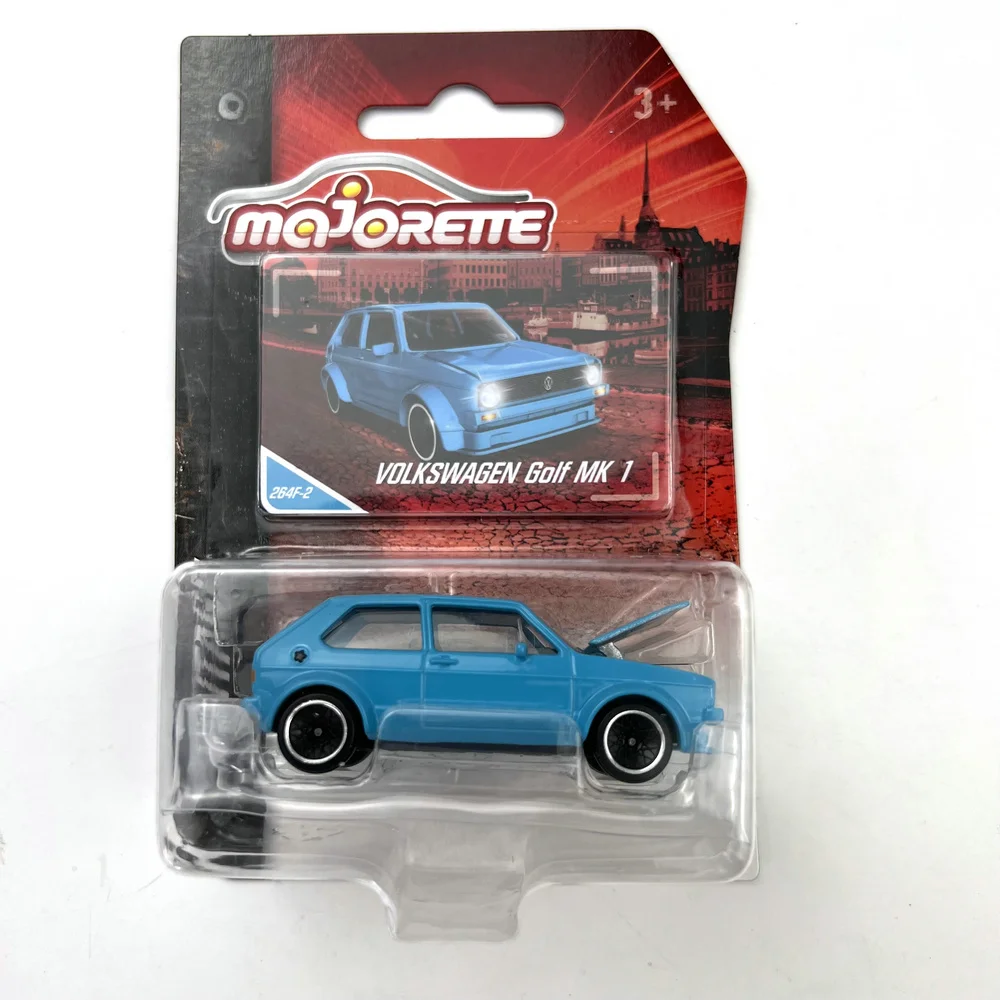 

Винтажный автомобиль Majorette 1/64 для vw GOLF MK1, литые модели автомобилей, детские игрушки, подарок