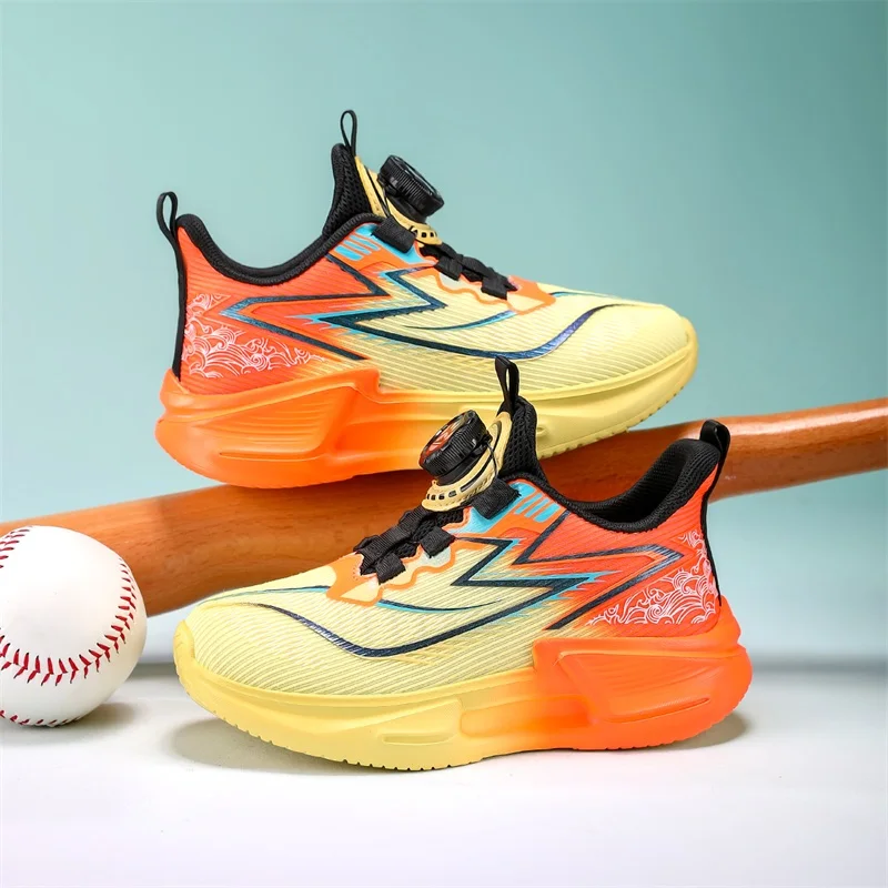 

Breathable Mesh Basketball Shoes Soft Elastic Midsole Shock Absorption Anti Slip Wear Resistant Outdoor Sports Competition Daily