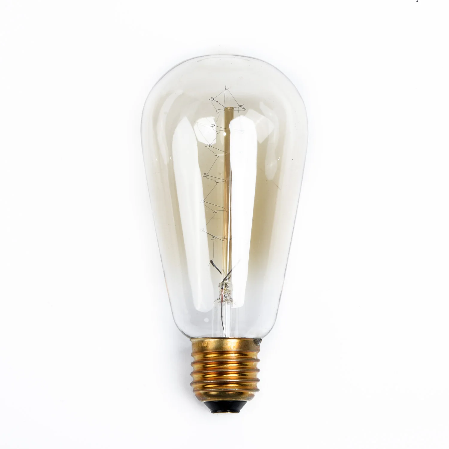 Edison Style Lamp Bulb, 40W E27, Suitable for Bars, Restaurants, and Cafes, Creates a Welcoming and Warm Atmosphere