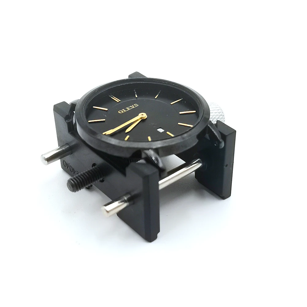 4039 4040 Watch Movement Holder ABS Plastic Black