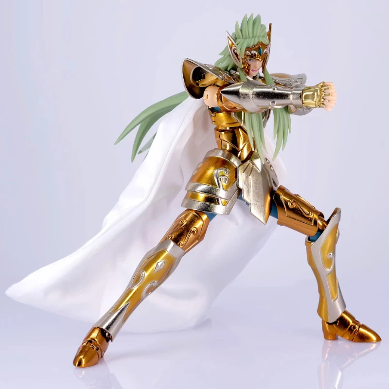 Novo Estoque ST LC: Figura de Ação Aquarius Dimer em Liga Dourada, Modelo de Personagem de Anime, Brinquedo Colecionável, Presente de Aniversário