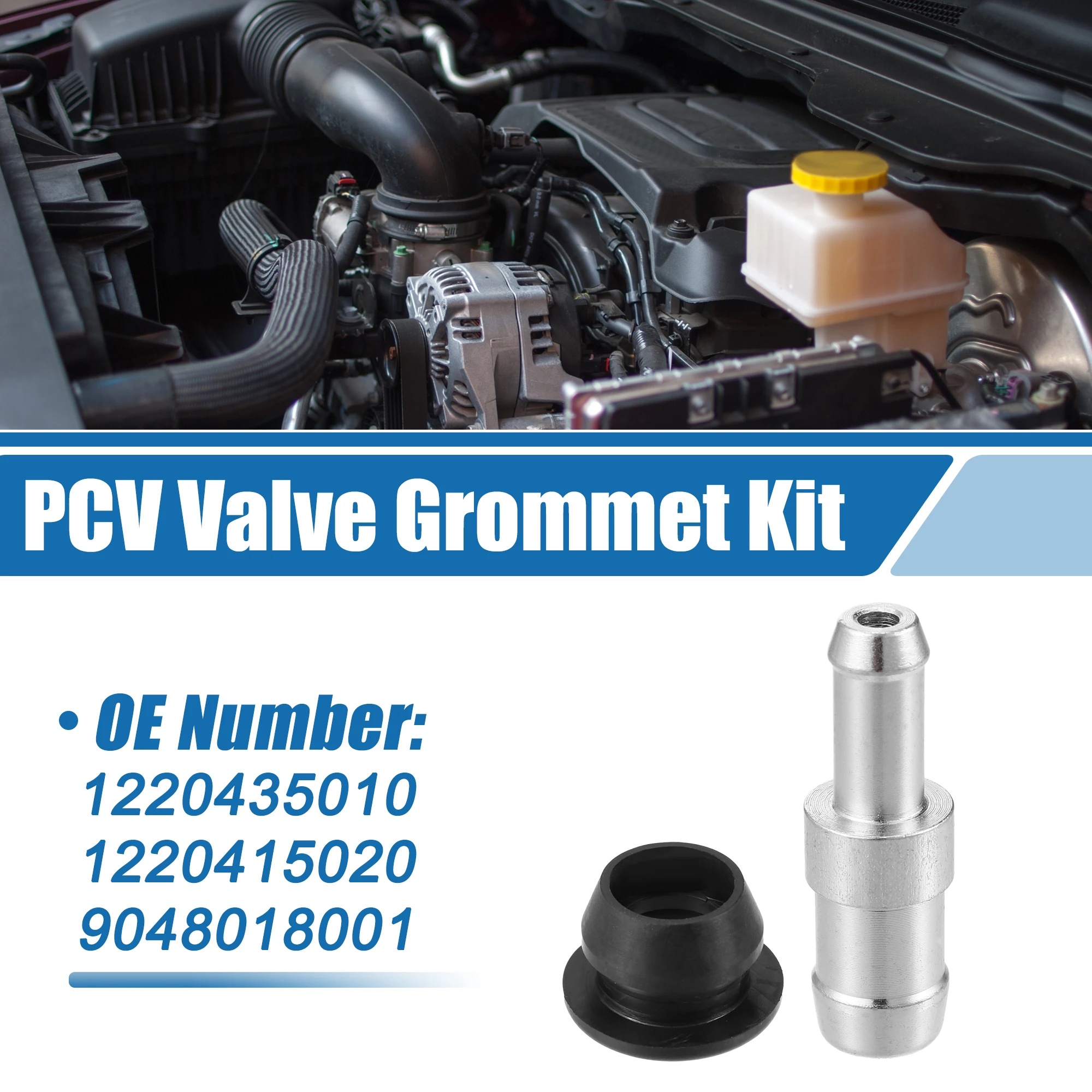 

X Autohaux PCV Valve комплект для втулки вытяжной положительный фитинг для вентиляции Картера No.1220435010 для Toyota 4runner Land Cruiser