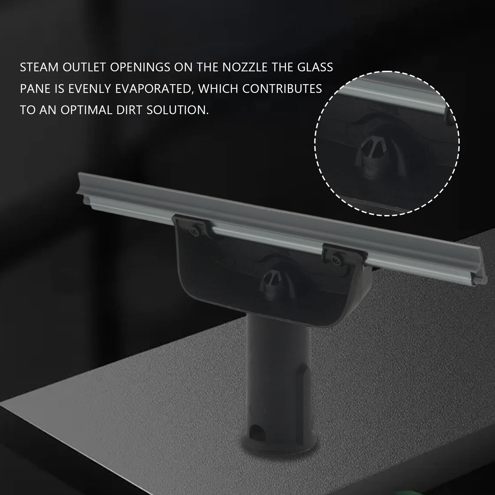 Dla Karcher SC2 SC3 SC4 SC5 dysza okienna do odkurzacz parowy luster wilgoci i rozpuszczonego brudu do czyszczenia domu B