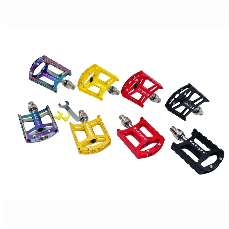 

LITEPRO S-05 Folding Bike Quick Release Pedal For Brompton EIEIO Aluminum Alloy Sealed Bearing Pedals Bicycle Parts