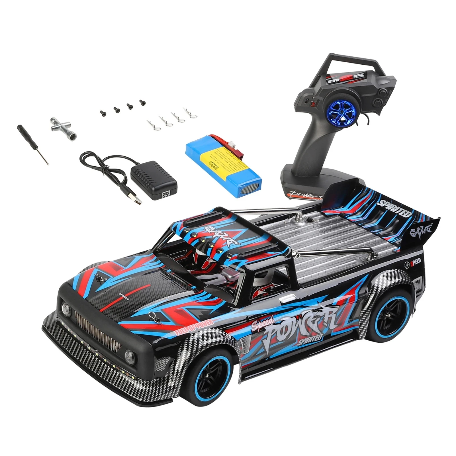 2022 Top WLtoys 104072 Brushless 2.4G 1/10 60KM/H 4WD Electric Rc Remote Control Drifting Speed Big Car Rc Toys