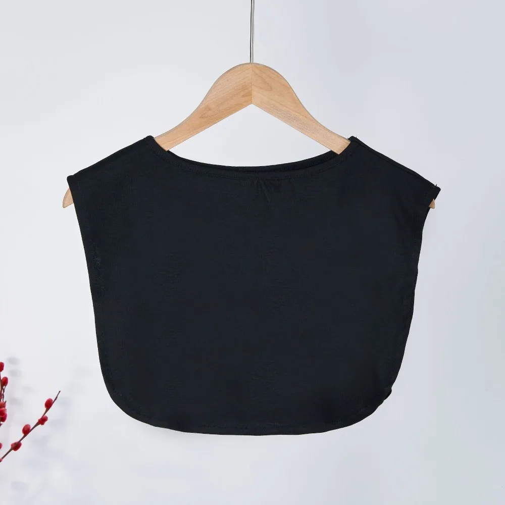 

Solid Color Fake Collar Brushed Comfortable Detachable Shirt Collar Turtle Neck Decorative Collar Blouse Matching