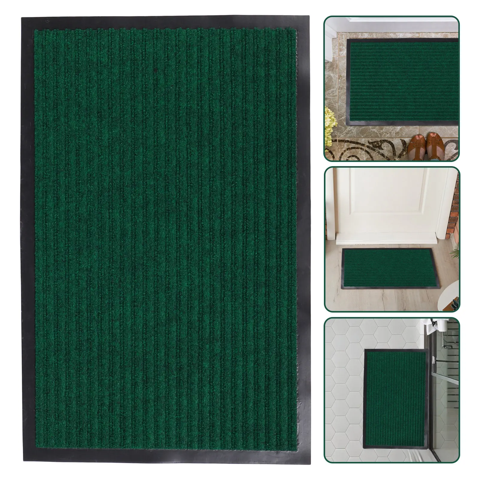 Home Entryway Floor Mat Non Slip Absorbent Chemical Fiber Rug Quick Dry Indoor Door Mat for Kitchen Hallway Bathroom