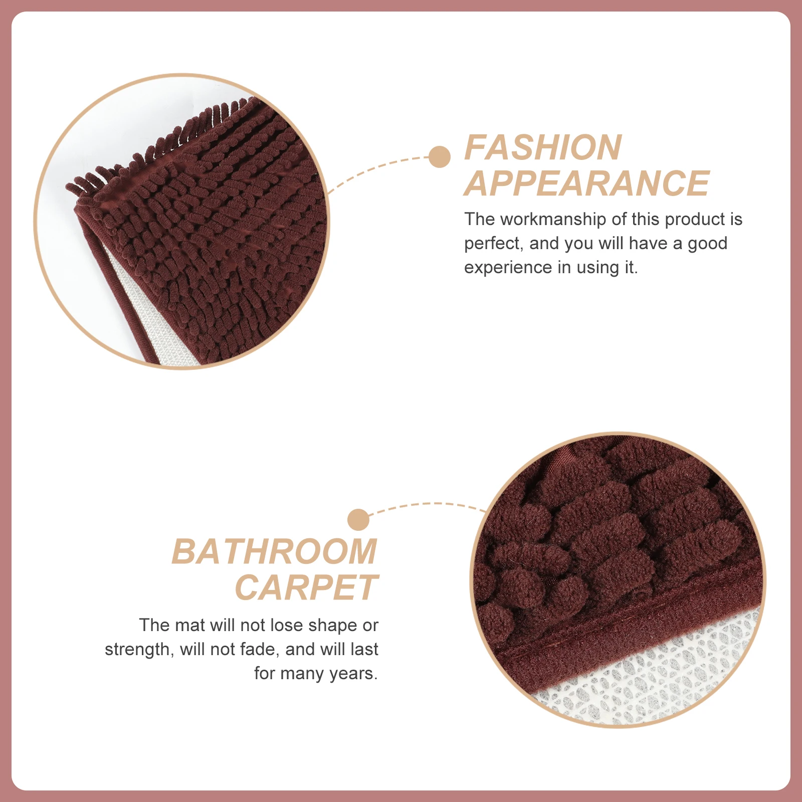 

Decorative Entryway Mat 40x60cm Anti-Skid Door Mat with High Durability for Home Office Floor Protection Green Bathroom Rug