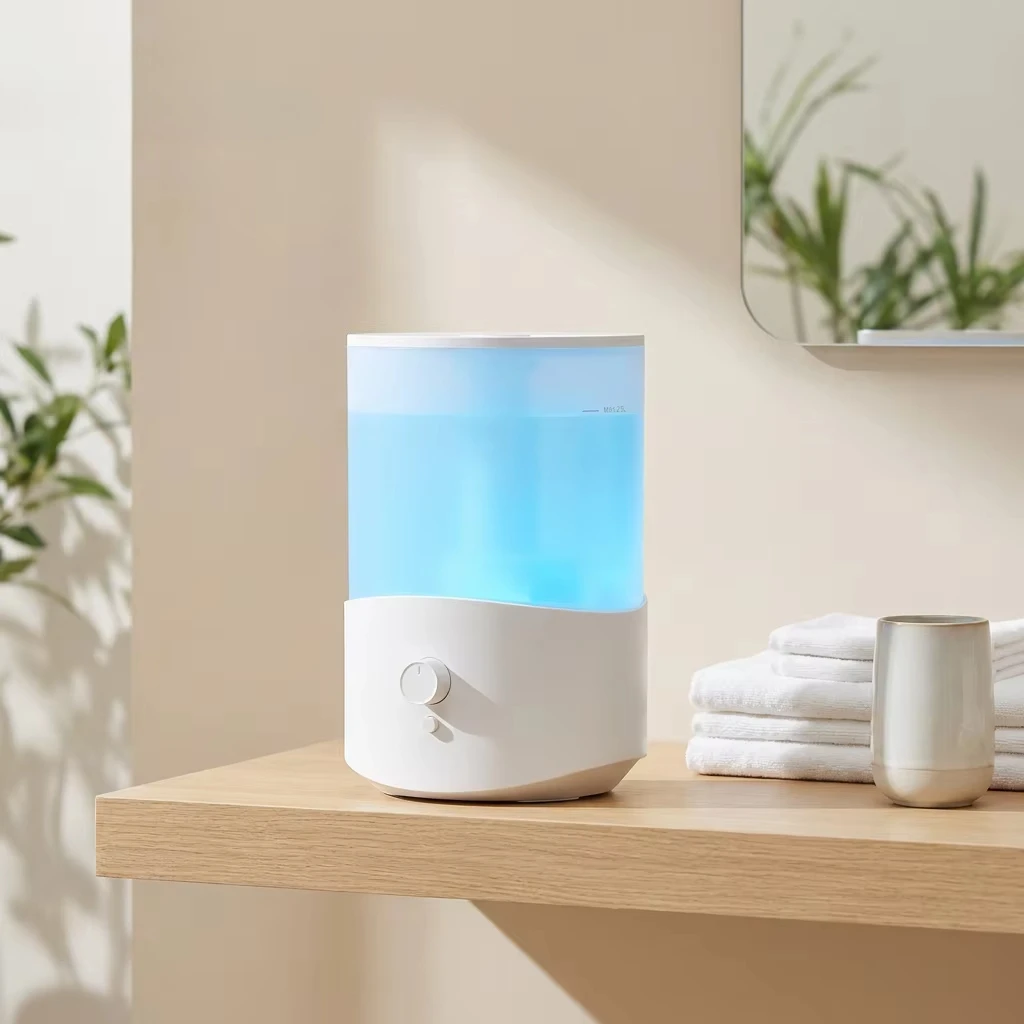2.5L Grow Humidifier, Knob Control Oil Diffuser Mist Sprayer Air Humidifier