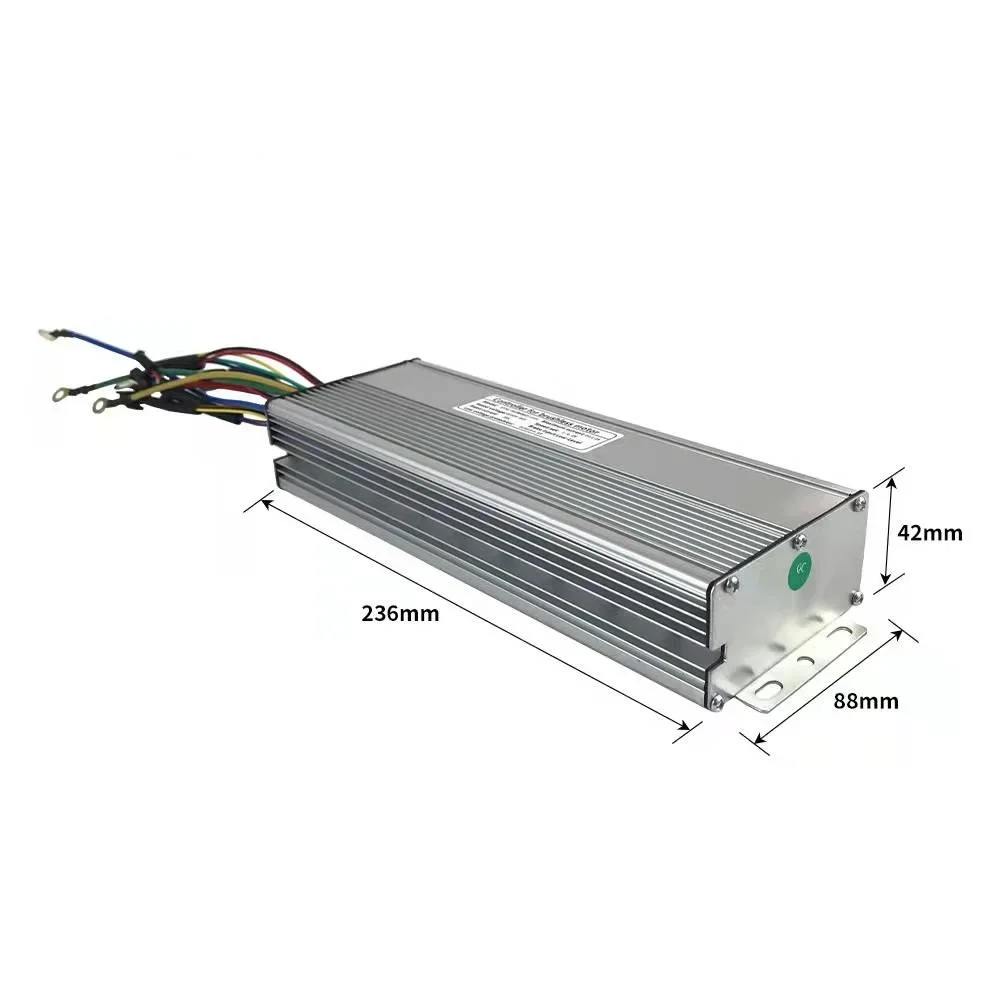 2025 Kunteng 50 Amp 72V 3000W Bldc Brushless Motor Controller for Electric Tricycle Electric Vehicle With LCD8H Colour Display