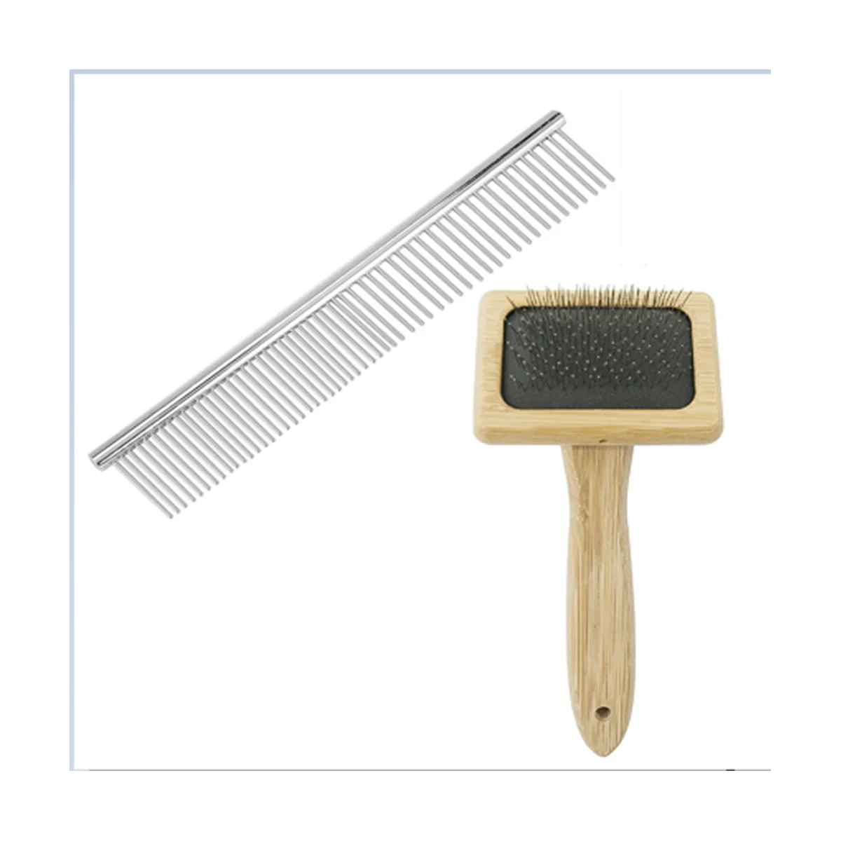 2 Pack Macrame Fringe Comb Set Stainless Steel Comb for Making Knitting Cord Rope Macrame Plant Hangers Wall Hangings