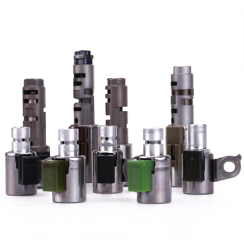 A960E 9pcs/Set Transmission Solenoid Valve Set A960 For Toyota Lexus GS300 05-11 Auto Transmission Spare Part 6-Speed