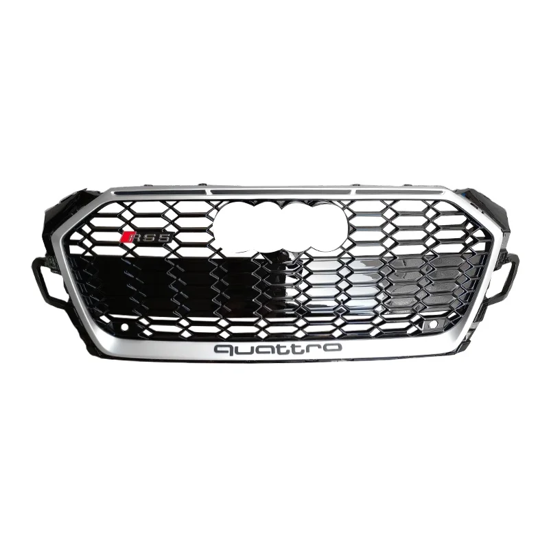 Решетка RS5 для Audi A5 S5 B9PA, решетка в виде сот для переднего бампера RS5 B10, передний гриль 2020 2021 2022 Решетка RS5 для Audi A5 S5 B9PA, решетка в виде сот для переднего бампера RS5 B10, передний гриль 2020 2021 2022