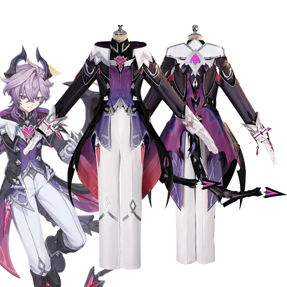 

Game Genshin Impact Durin Cosplay Costume Adult Top Pants Full Set Battle Suit Uniform Halloween Carnival Clothes Outfit