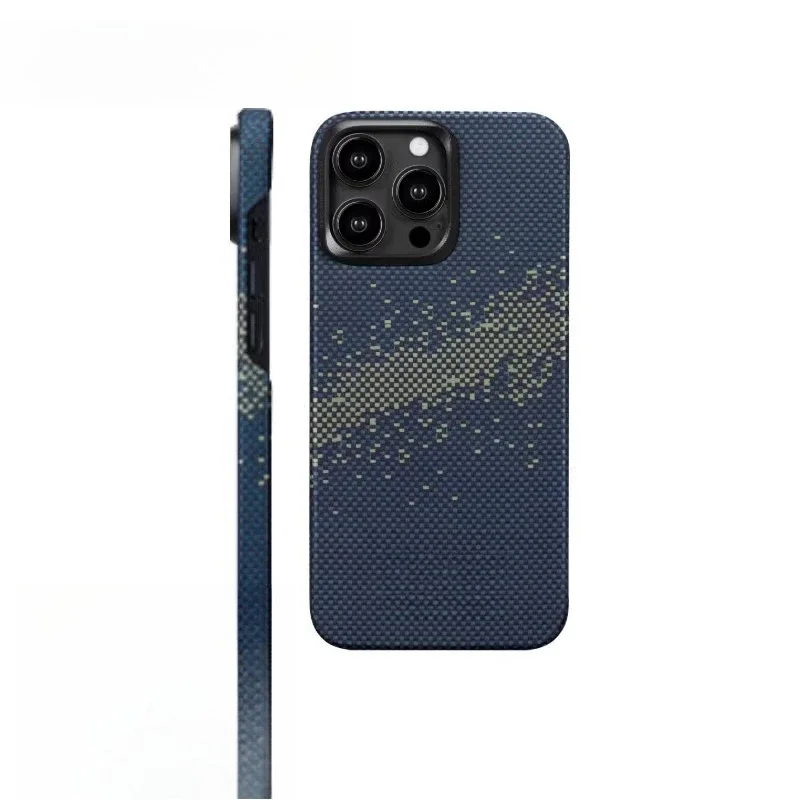 Applicable to the new  mobile phone case, advanced magnetic attraction, anti-drop mobile phone case carbon fiber