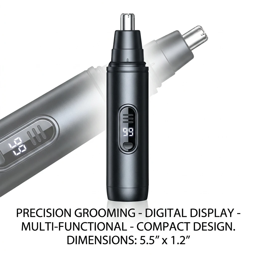 Mini Pocket Nose Hair Trimmer Portable Painless Ear And Eyebrow Clipper Waterproof for Men And Women image 4