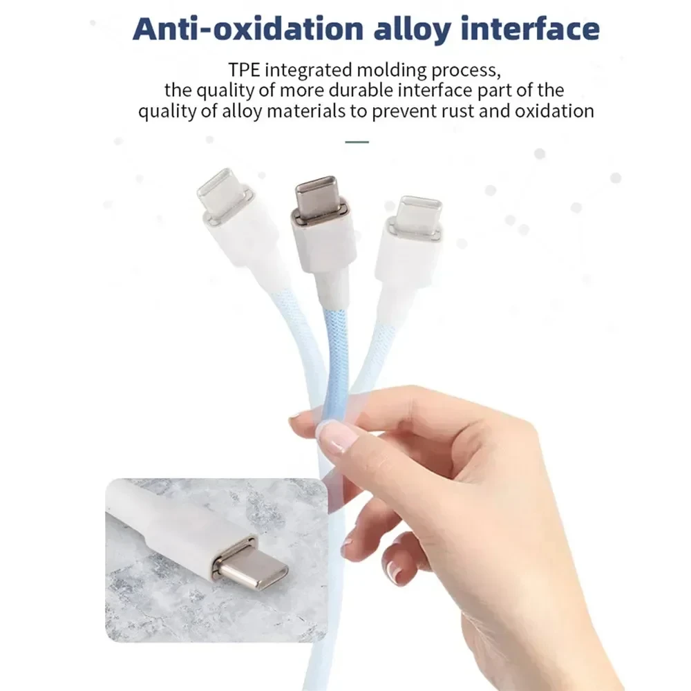 Cabo enrolado para teclado mecânico, usb tipo c, ligação de hardware, aviação, cabo trançado mecânico, espiral, cabo de teclado para jogos