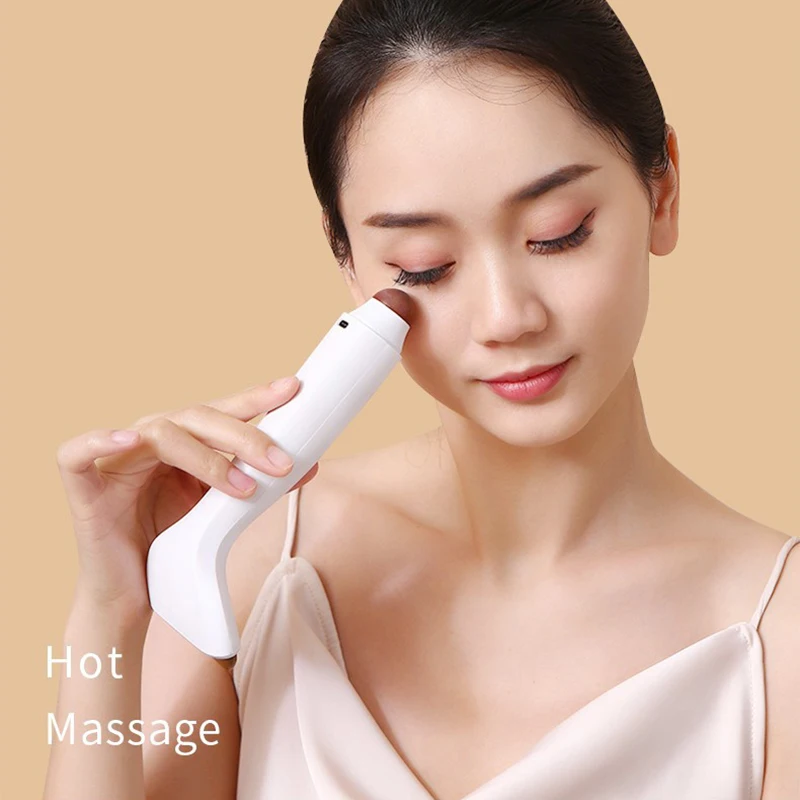 Bian Stone เครื่องนวดหน้าไฟฟ้าเครื่องทําความร้อน Guasha นวด Bianstone การสั่นสะเทือนขูดเครื่องมือ Acupoints Face Lifting