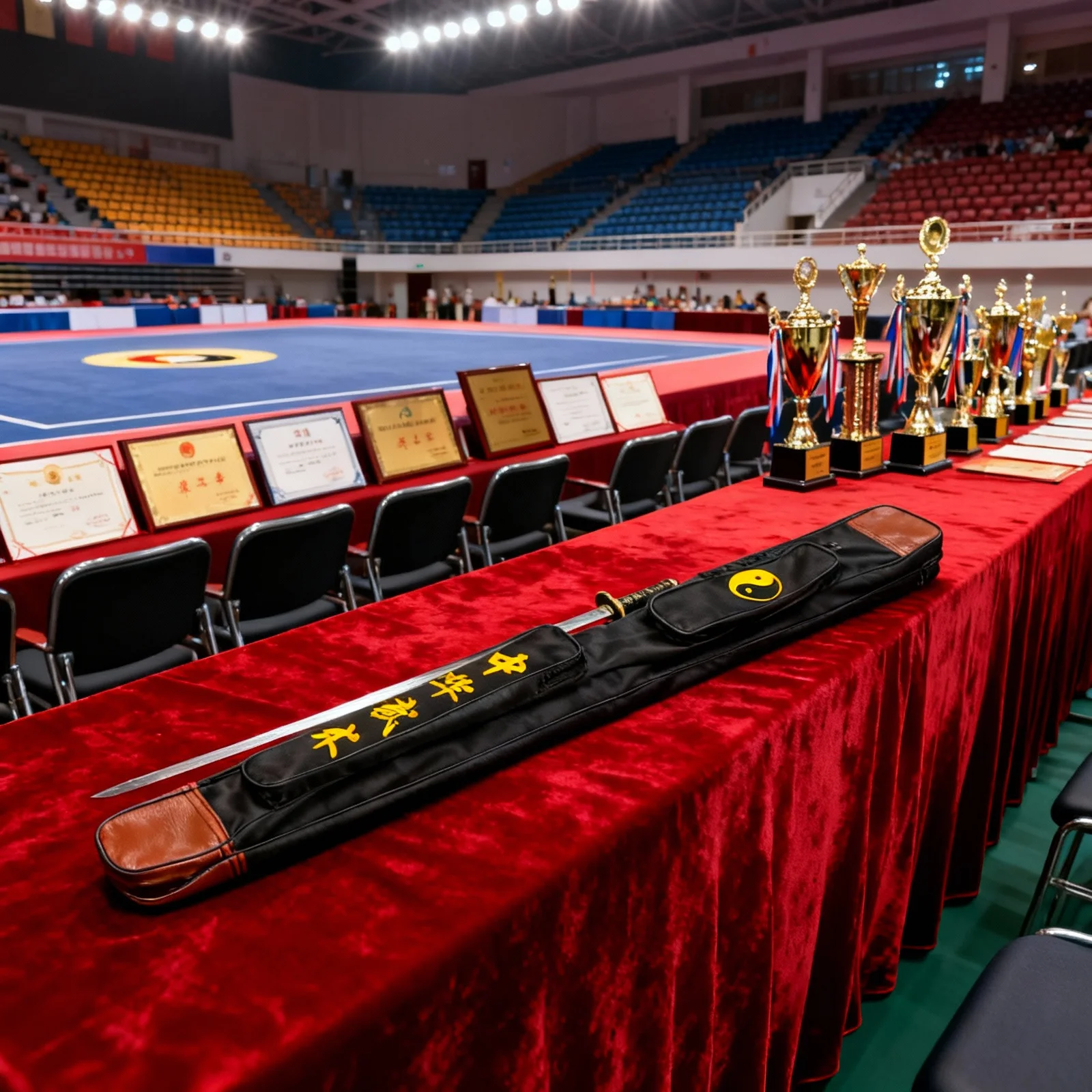 

Compact Wear-Resistant Sword Bag Durable Oxford Cloth Long Sword Storage Pouch Easy to Carry and Store Multifunctional