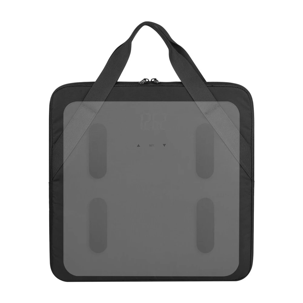 

Outdoor Scale Case Body Composition Monitor Bag Outdoor Use Travel Storage Sturdy Material Compact Size Double Zippers